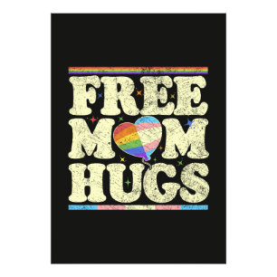 Kostenlose Mama Umarmungen Lgbt Stolz Fotodruck