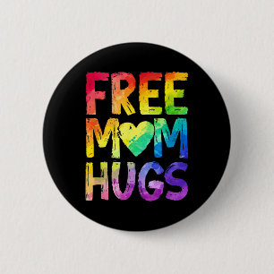 Kostenlose Mama Umarmungen Lgbt Stolz Lgbtq Lesbis Button