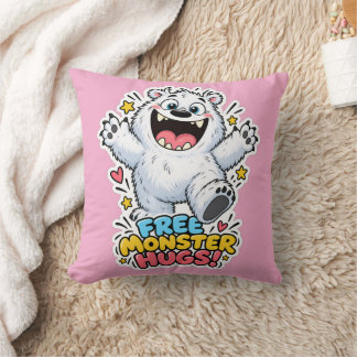🤗❄️ Kostenlose Monster-Umarmeungen! – Kuschelkiss Kissen