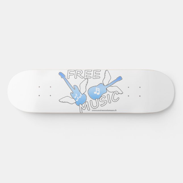 Kostenlose Musik Skateboard (Horizontal)