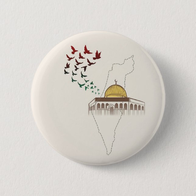 KOSTENLOSE PALESTINE BUTTON (Vorderseite)