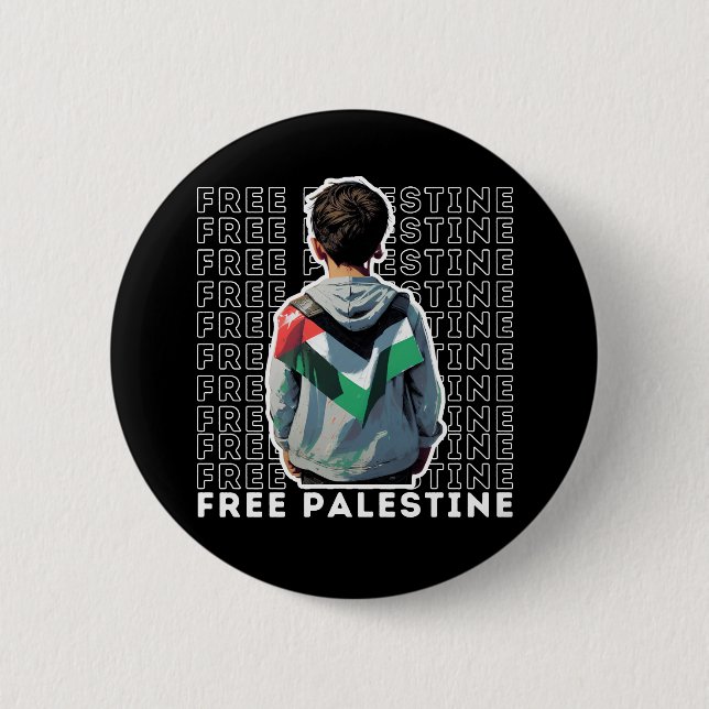 KOSTENLOSE PALESTINE BUTTON (Vorderseite)
