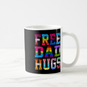 Kostenlose Papa-Umarme-Zum-Pride-Monat Lgbt Vatert Kaffeetasse