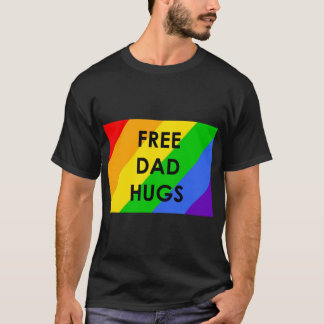 Kostenlose Papa Umarmungen T-Shirt