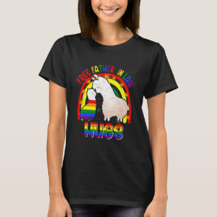 Kostenlose Schwiegervater Umarmungen Zwei Llamas S T-Shirt