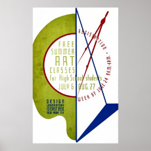 Kostenlose Summer Art Clubs - WPA Poster -