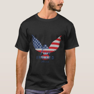 Kostenlose tatsächlich 4. Juli Amerika Vereinigte T-Shirt