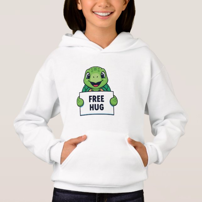 Kostenlose Umarmung Hoodie (Vorderseite)
