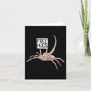Kostenlose Umarmungen Alien Vintage Design Für Män Karte