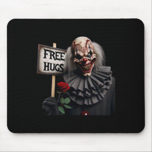 Kostenlose Umarmungen Gruseliger Clown Valentinsta Mousepad