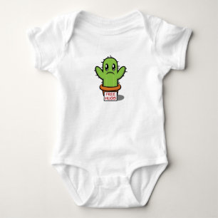 Kostenlose Umarmungen Kactus Baby Bodysuit – Cute Strampler
