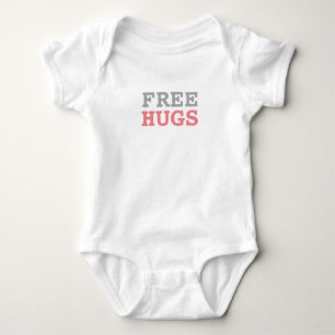 Kostenlose Umarmungen Lustig Baby Strampler