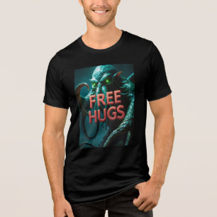 KOSTENLOSE UMARMUNGEN (Zurechnungsfähigkeit option Tri-Blend Shirt