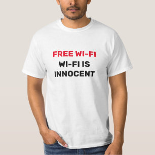 KOSTENLOSE WLAN-Internetverbindung ist INNOCENT T-Shirt