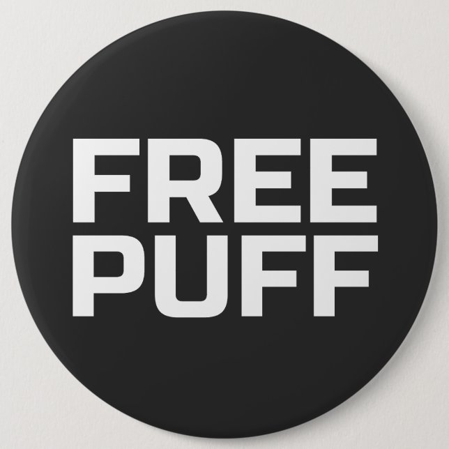 Kostenloser Puff Button (Vorderseite)