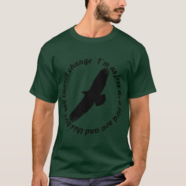 Kostenloser Vogel T-Shirt (Vorderseite)