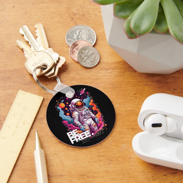 KOSTENLOSES Astronautendesign Schlüsselanhänger (Schreibtisch)