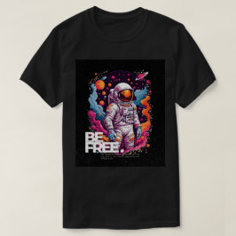 KOSTENLOSES Astronautendesign T-Shirt