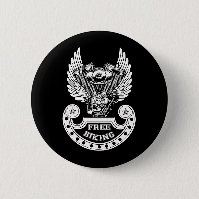 Kostenloses Fahrrad Button (Vorderseite)