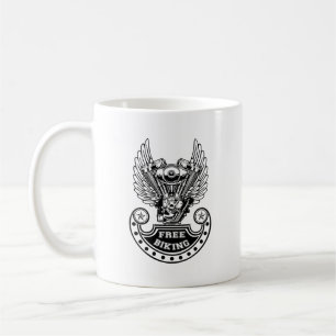 Kostenloses Fahrrad Kaffeetasse