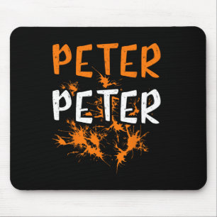 Kostenloses Halloween-Kostüm für Paare Peter Pumpk Mousepad