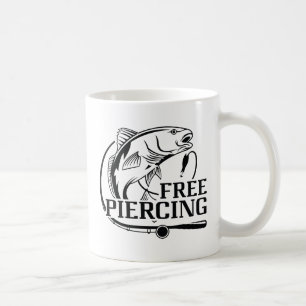 Kostenloses Piercing Kaffeetasse