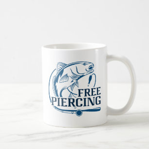 Kostenloses Piercing Kaffeetasse