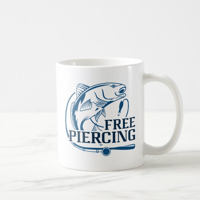 Kostenloses Piercing Kaffeetasse (Rechts)