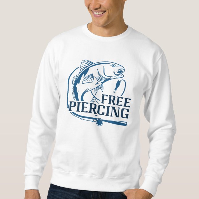 Kostenloses Piercing Sweatshirt (Vorderseite)