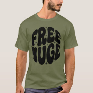 Kostenloses riesiges Text-Typografie-Design mit Fu T-Shirt