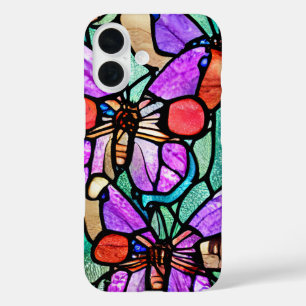 "Kostenloses Schmetterling-Tumbler-Sublimationsdes iPhone 16 Hülle