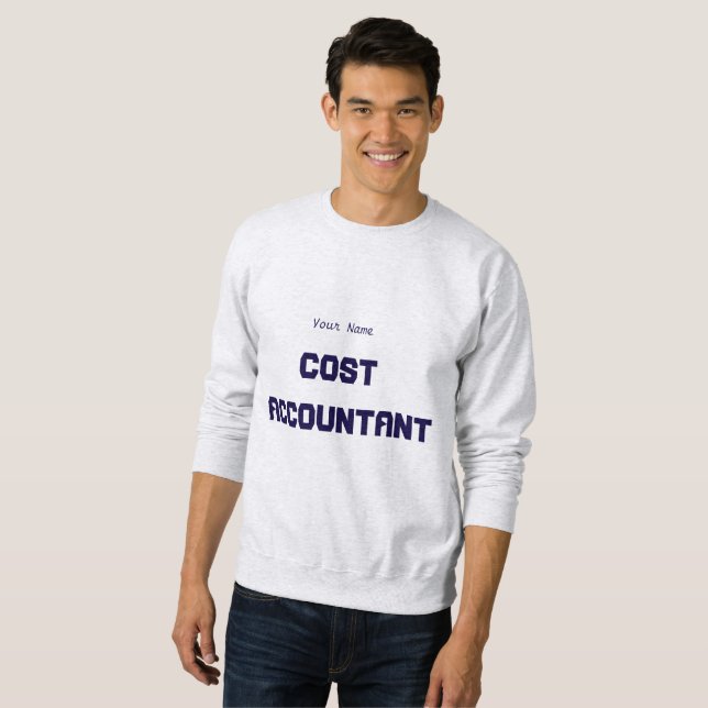 "Kostenrechner" Sweatshirt (Vorne ganz)