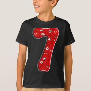 Kostenüm-Duo 67 Meme Sechs Sieben Nummer 7 Vale T-Shirt