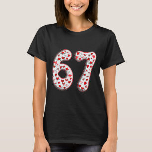 Kostenüm-Duo 67 Meme Six Seven Valentinstag Da T-Shirt