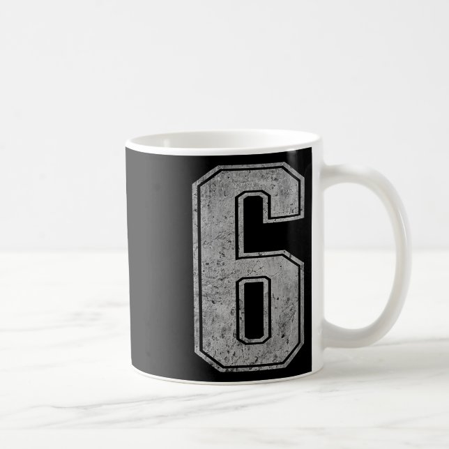 Kostenüm-Duo 67 Sechs Sieben Meme Lustige Zahl  Kaffeetasse (Rechts)