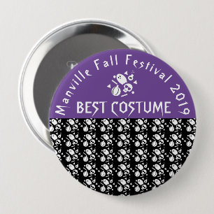 Kostenume Party Bestes Kostüm Spukgeist Button