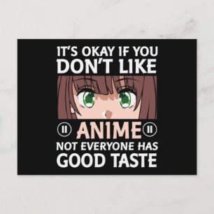 Kostenvoranschlag  Anime Good Taste Postkarte