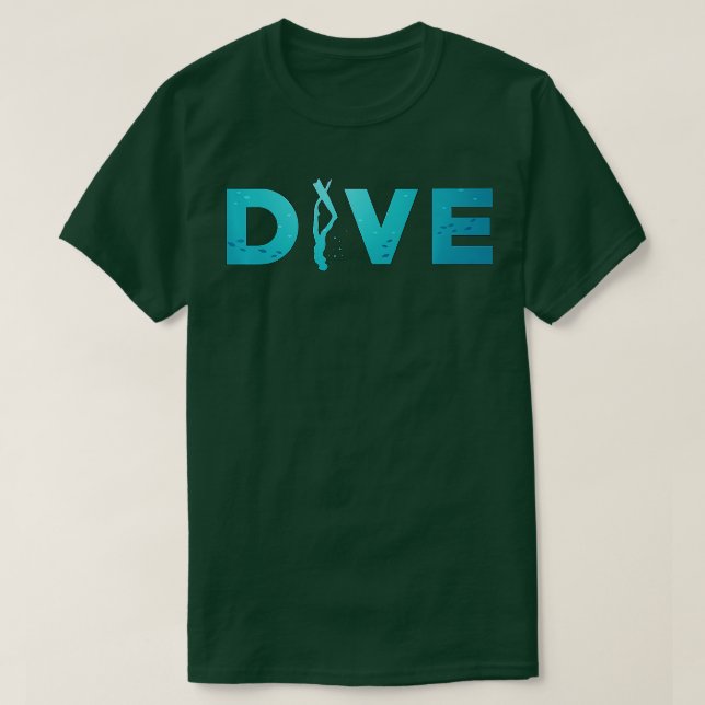Kostenvoranschlag Freedive Spearfish Apnoe Fans T-Shirt (Design vorne)