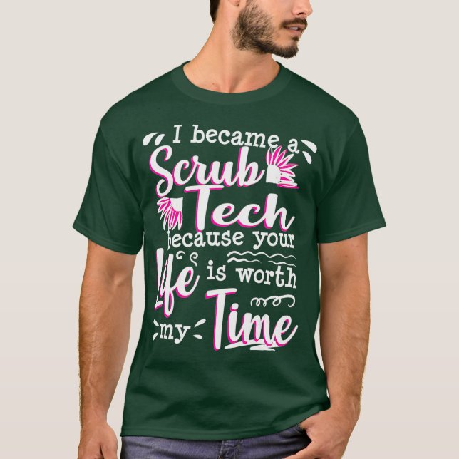 Kostenvoranschlag für den Technologistechnologen v T-Shirt (Vorderseite)