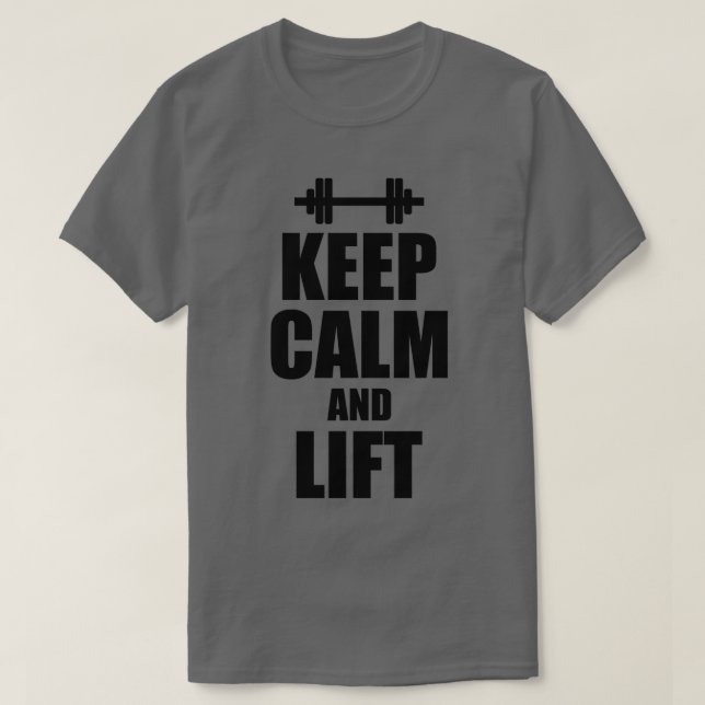 Kostenvoranschlag für die Fitness "Ruhe und Lift"  T-Shirt (Design vorne)