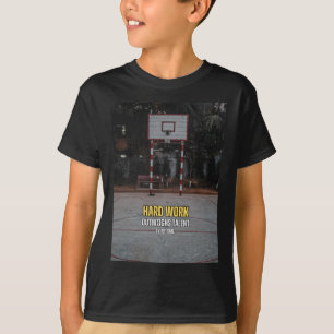 Kostenvoranschlag für die harte Arbeit von Basketb T-Shirt