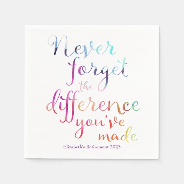 Kostenvoranschlag für die Rentenermittlung Serviette (Vorderseite)