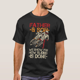 Kostenvoranschlag für ein flaches Motorrad T-Shirt