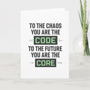 Kostenvoranschlag für Inspiration - Code und Core Karte