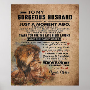 Kostenvoranschlag für Liebe von Ehemann Lieblich Poster