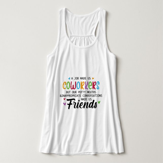 Kostenvoranschlag für Mitarbeiter - Arbeit, die un Tank Top (Design Vorderseite)