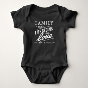 Kostenvoranschlag für moderne Familien und Lieben Baby Strampler