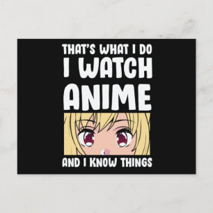 Kostenvoranschlag   I Watch Anime Postkarte