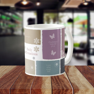 Kostenvoranschlag Kunst, positive Selbstbejahung Kaffeetasse