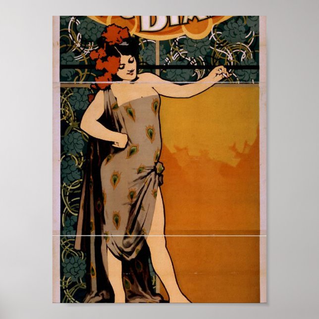 Koster & Bials, Retro-Theater "Musical Hall" Poster (Vorne)